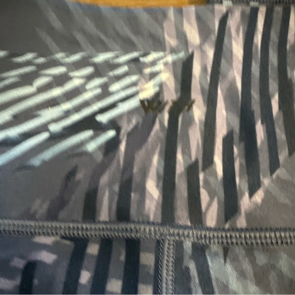 Peloton Zepheria Blue High Rise Waist Capri Leggings Set Womens Small Crop  F - Picture 8 of 9